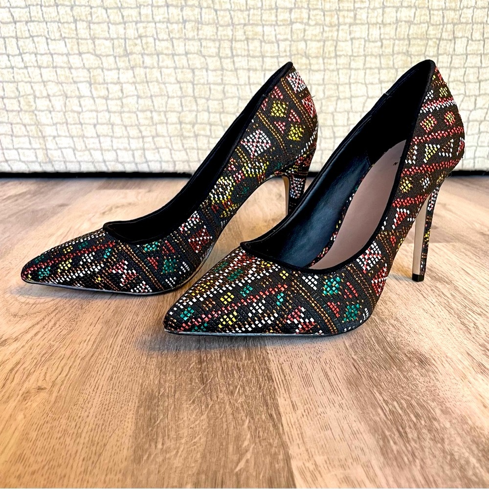 Mix No. 6 Stiletto multi-colored heel